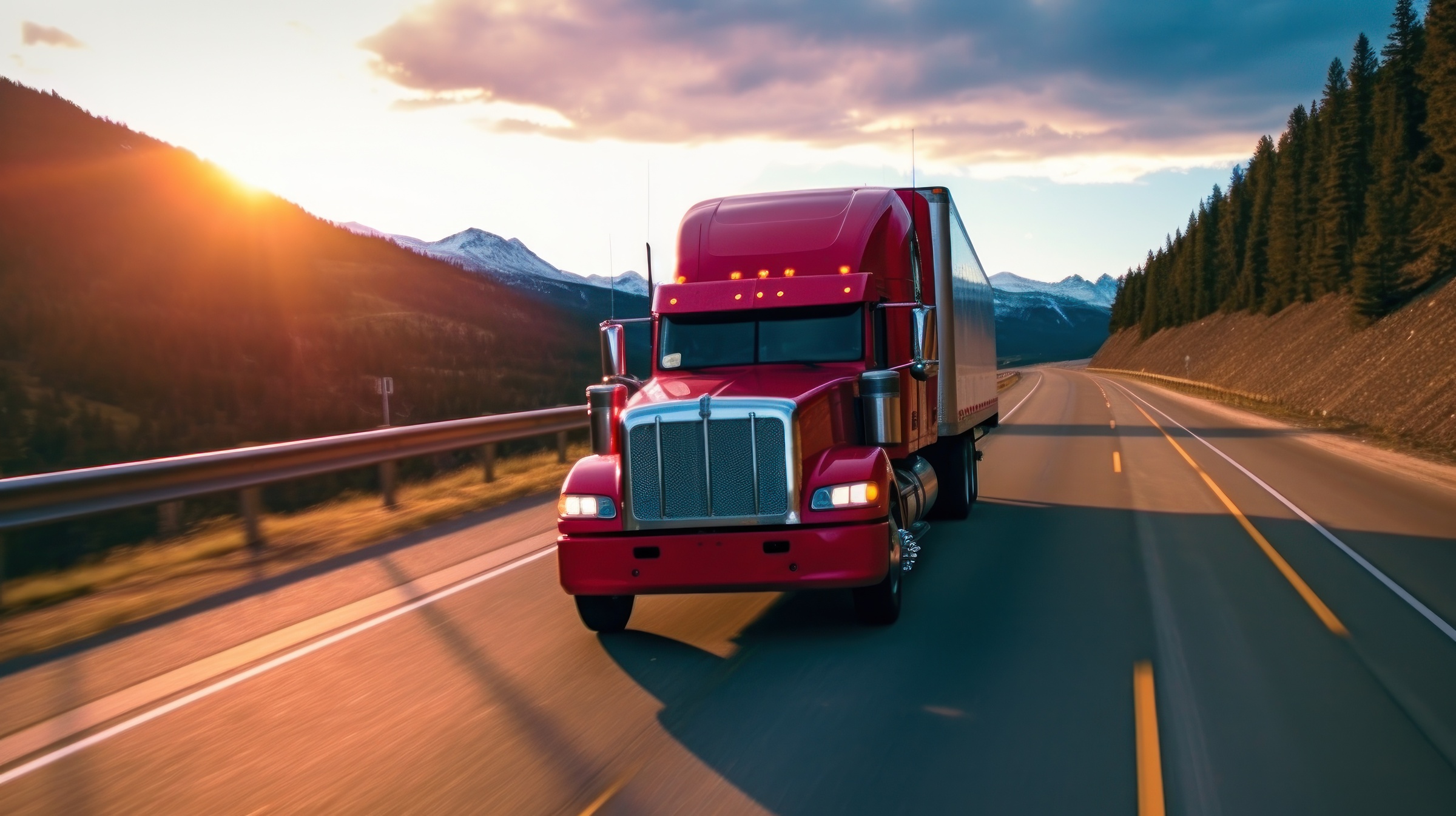 Commercial truck driver