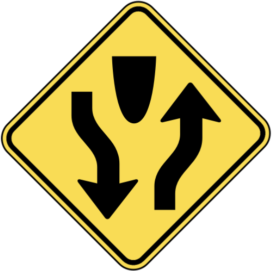 Divided Highway Ahead
