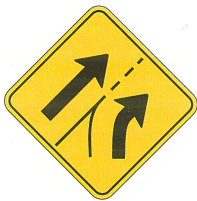 Entering Roadway Added Lane       (Right)
