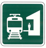 Light Rail Transit                  Station Ahead