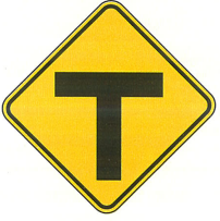T- Intersection Ahead